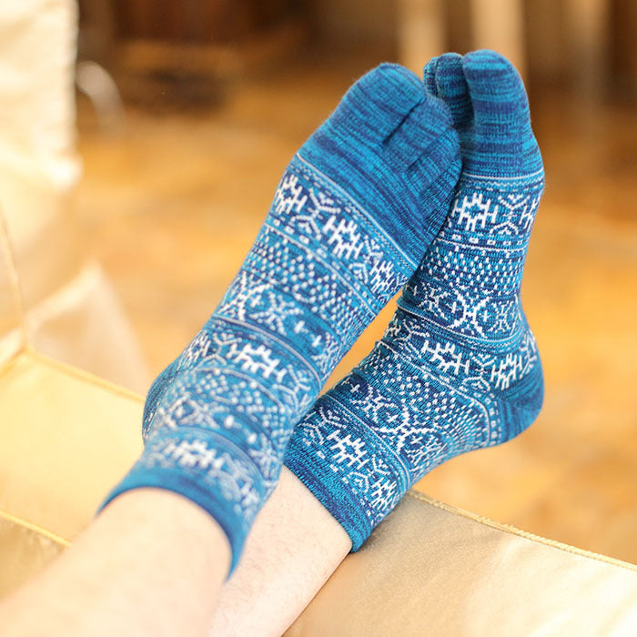 Large Size Men Five Finger Split Toe Socks